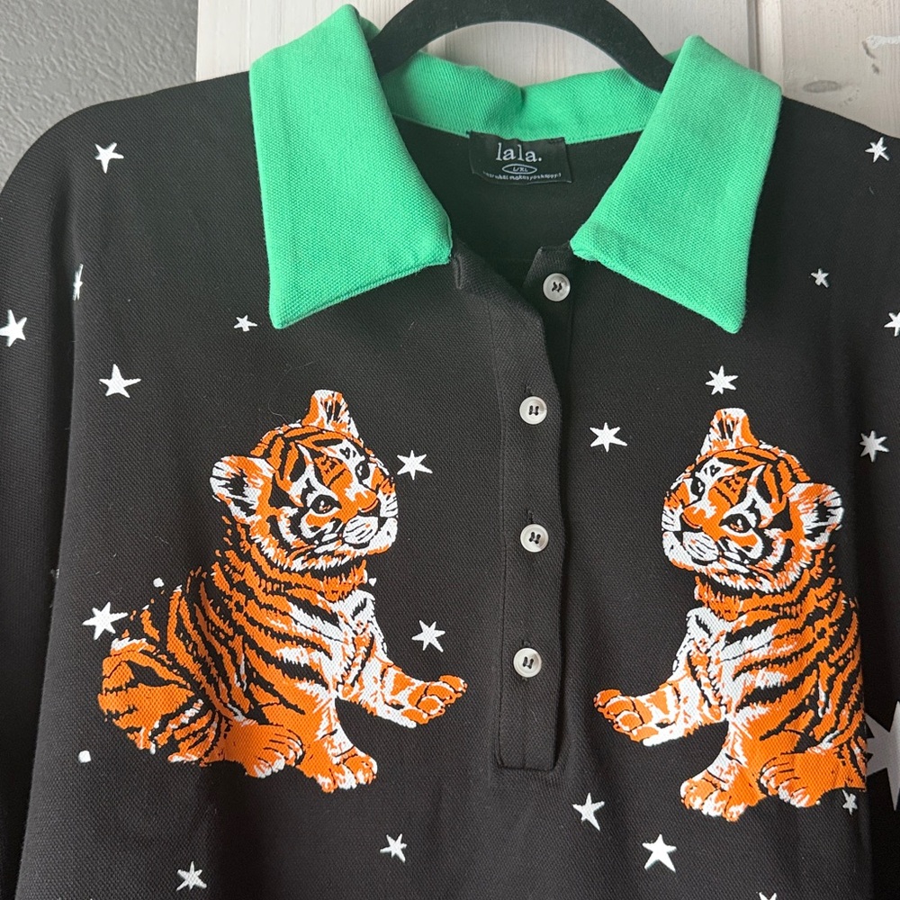 Dressed in LALA Made of Stardust cropped polo - Picture 2 of 10